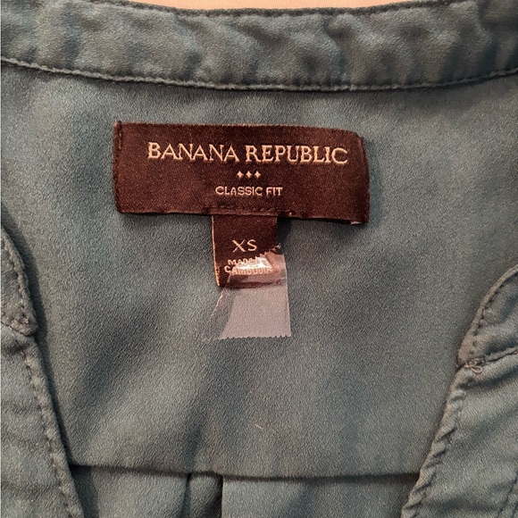 Banana Republic Green Button Down Shirt - Picture 6 of 6